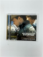 Autograph COA Brokeback Mountain CD