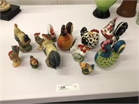 12 Decorative Chickens