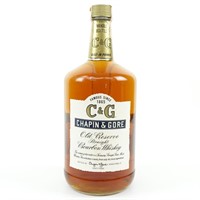 1987 Chapin & Gore Bourbon Whiskey Bottle
