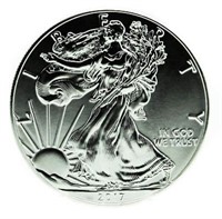 2017 American Silver Eagle Dollar *BU+