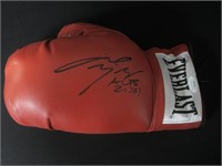 Angel Manfredy Signed Boxing Glove JSA COA