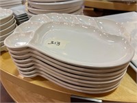 8 - Serving Plates 11 1/2" x 8"