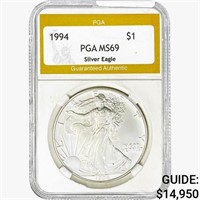 1994 Silver Eagle PGA MS70