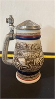 Avon 1979 Model T Stanley Steamer Lidded Stein