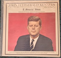 John F Kennedy Memorial Album Record