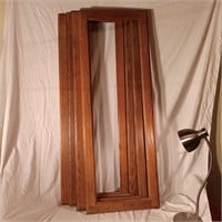 Large wooden frames