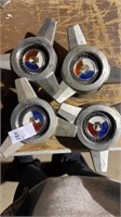 Vintage Ford Galaxie Chrome Spinner T-Bird Wheel