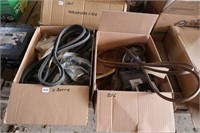 2 BOXES OF ASSORTED LAWN MOWER PARTS