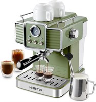 Neretva 15 Bar Espresso Machine with Milk Frother