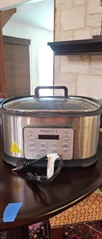 Instant pot roaster clean