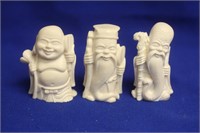 A Well Carved Chinese 3 Gods