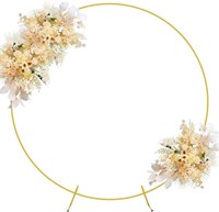 B2598  Wokceer Circle Arch Stand 7.2FT Gold