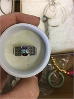 One ring.  Costume jewelry
