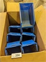 (8) Plastic Organizer Containers