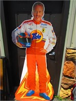 Life Size Cardboard Rickey Craven Nascar Racer