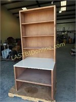 Wooden Shelf Unit with Laminate Cover