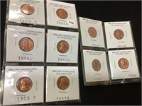 (10) Uncirculated Wheat Pennies