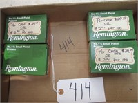 Remington No 1 1/2 Small Pistol Primers 4 Boxes