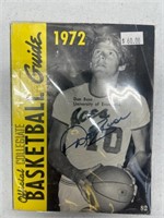 1972 Offical  college basketball signed