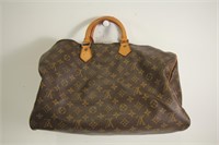 Louis Vuitton Brown Speedy Handbag