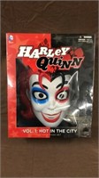 DC comics Harley Quinn book & mask set sealed