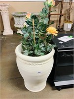 Large Plaster Planter