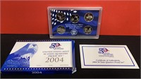 2004 US Mint 50 State Quarters Proof Set