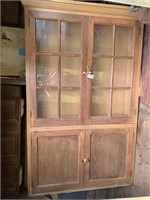 Wooden 4 Door Kitchen Cabinet- 78"h x 48"w