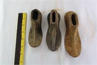 3 Cobbler Stand Shoe Forms