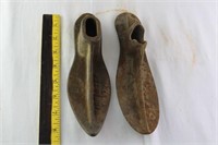 Pair Of Cobbler Stand Shoe Forms