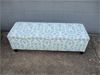 Nice Padded Bench with Lots of Storage 17x50x16