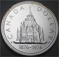 Canada Dollar 1976 Library of Parliament Centennia