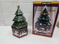 Kirkland Wood Advent Calender 20" Christmas Tree