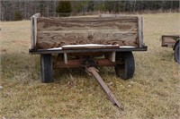 6' x 12' Hay Wagon w/Hoist