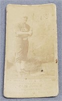 J. Beckley Old Judge N172 Tobacco Baseball Card