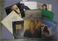 Lot of 9 Records to Include: Bruce Springsteen