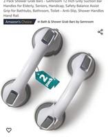 MSRP $18 2 Pack Shower Grab Bars