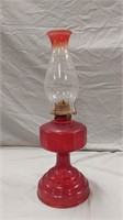 Oil lamp-paint chipping