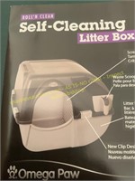 Omega PW Self cleaning litter box