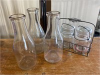 Milk Bottles & jars