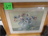 Vintage Framed and Signed Painting