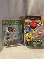 NIB- lot of 2 leap frog childrens learning games