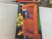 VINTAGE 2-TIER LETTER RACK IN BOX