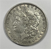 1879 Morgan Silver $1 Extra Fine XF