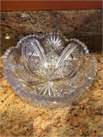 8 inch crystal candy bowl #56
