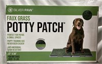 Silver Paw Faux Grass Potty Patch 27x34in