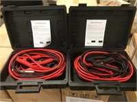 New (2) Quantity 800AMP Booster Cables