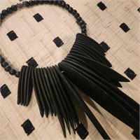 Decorative Wood Necklace