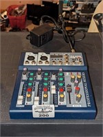Professional sound mixer board F4-USB