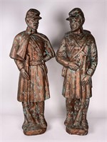 Yozie Mold Ceramic Confederate/ Union Soldiers